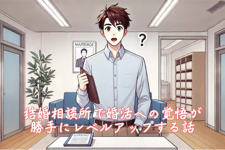 結婚相談所で婚活への覚悟が勝手にレベルアップする話
