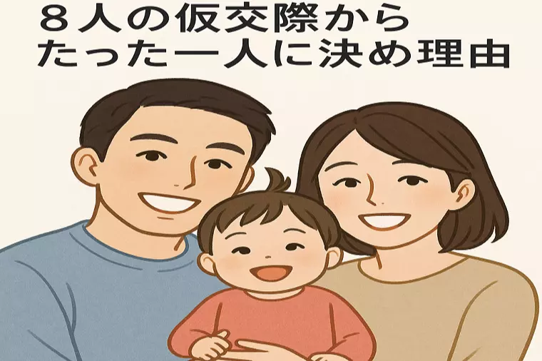 ８人の仮交際からたった一人に決めた理由！