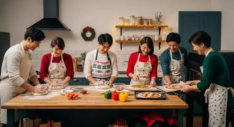 結婚相談所 ザ・ベストマリアージュ「＼手作りピザ体験／クリスマス☆婚活パーティー開催！」- 3