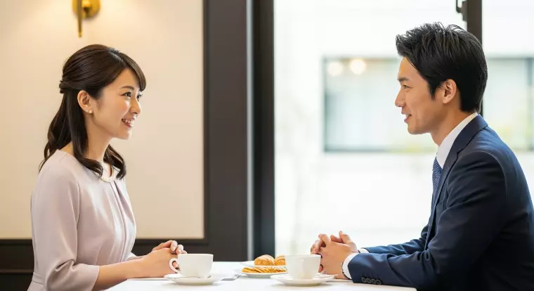 「沈黙を怖がらない会話術」