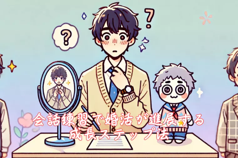 会話練習で婚活が進展する成長ステップ法