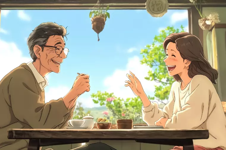 『40代恋愛、笑顔の力』