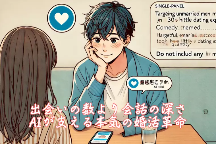出会いの数より会話の深さ、AIが支える本気の婚活革命