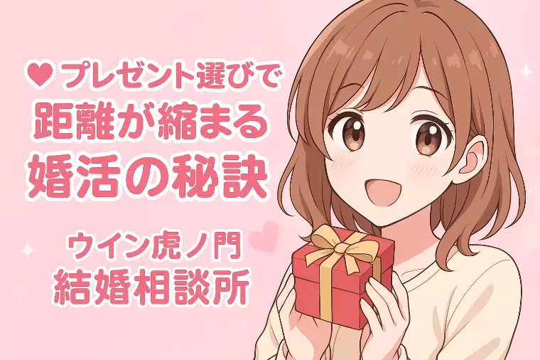 🌸💝プレゼント選びで距離が縮まる婚活の秘訣💝🌸