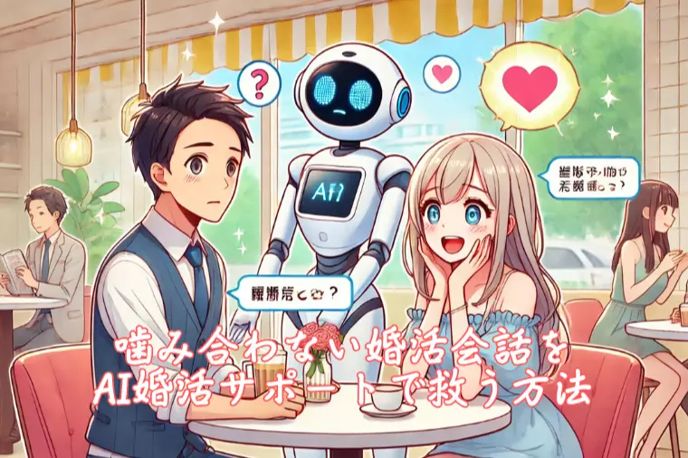 噛み合わない婚活会話をAI婚活サポートで救う方法