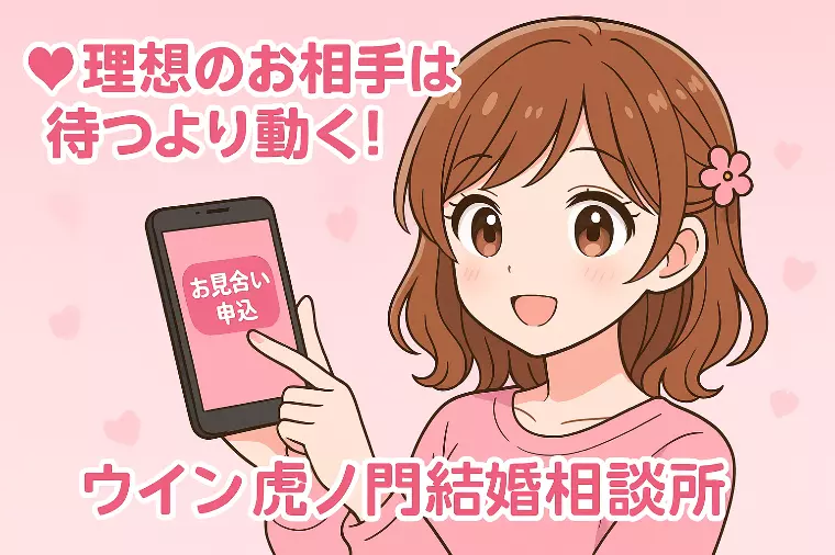 👇  💗理想のお相手は待つより動く！💗