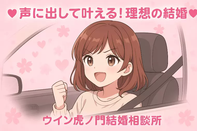💗声に出して叶える！理想の結婚💗