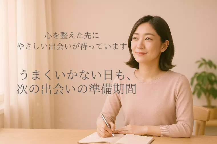 お見合いがうまくいかない理由と、次につなげる3つのヒント