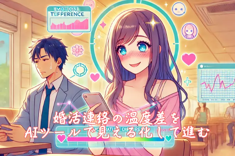婚活連絡の温度差をAIツールで見える化して進む