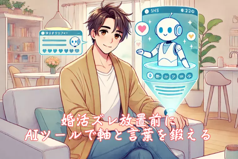 婚活ズレ放置前にAIツールで軸と言葉を鍛える