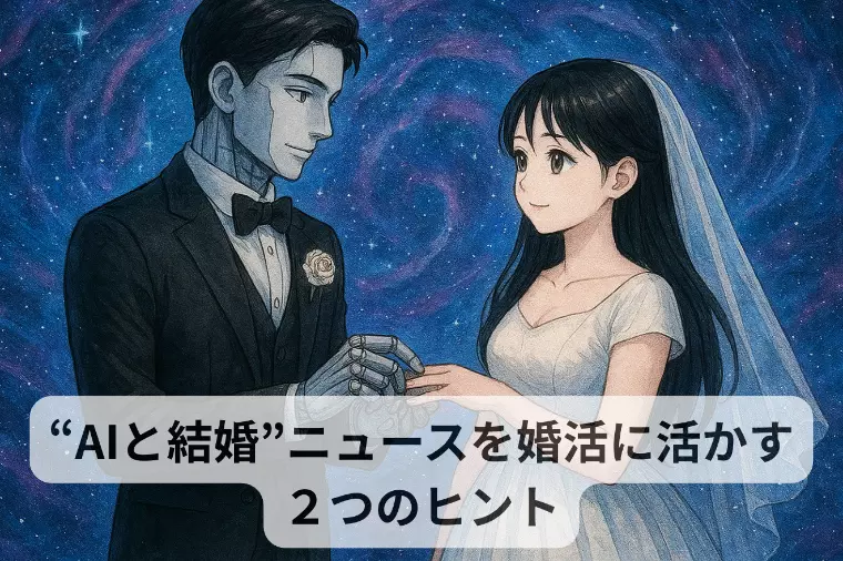 “AIと結婚”ニュースを婚活に活かす２つのヒント