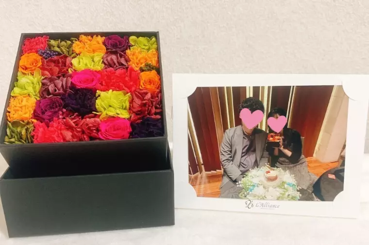 プロポーズ報告をいただきました