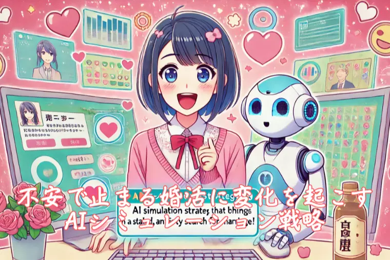 不安で止まる婚活に変化を起こすAIシミュレーション戦略