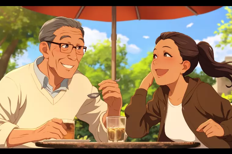 『40代恋愛、笑顔の力』