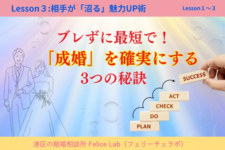 Lesson3理想の相手が「沼る」自分磨き完全ガイド