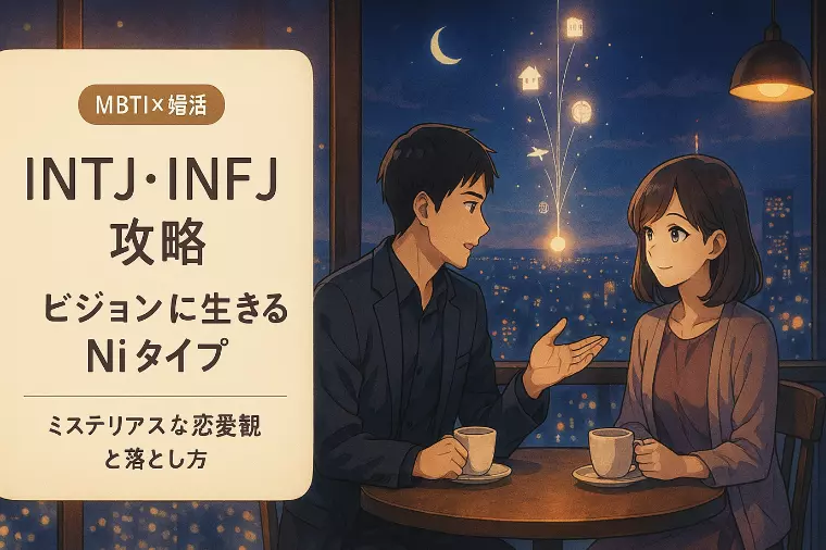 【MBTI婚活】「ビジョン」に生きるNiタイプの恋愛観