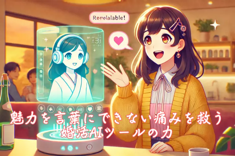 魅力を言葉にできない痛みを救う婚活AIツールの力