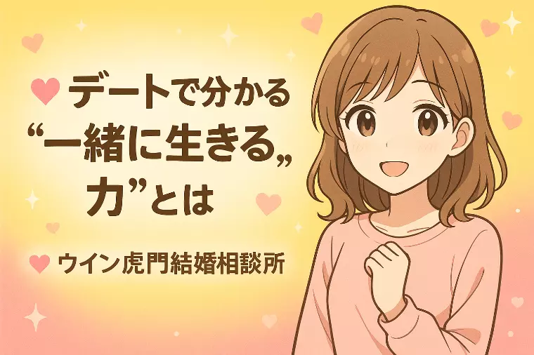 💗💗デートで分かる“一緒に生きる力”とは💗💗