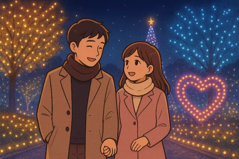 イルミネーションの季節に、心が近づく瞬間を