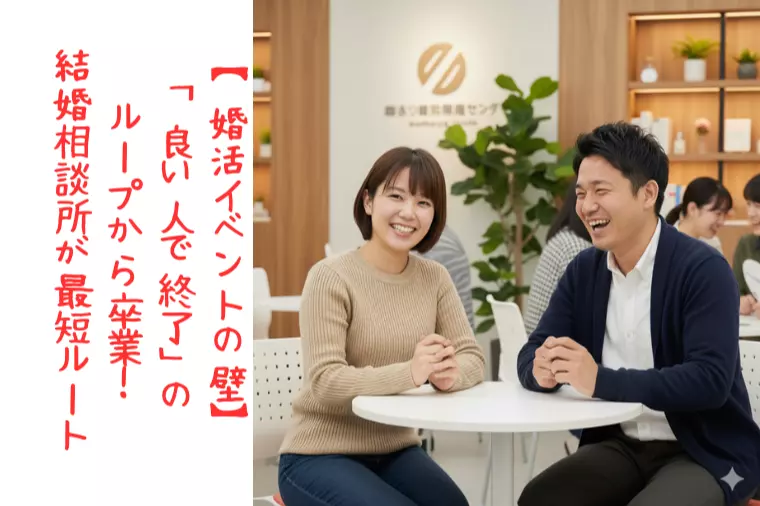 【婚活イベントの壁】「良い人で終了」のループから卒業！
