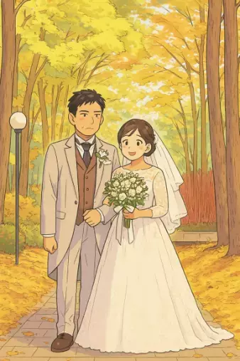 結婚相談所カインド「ウエディングのお写真有り難うございます。」- 2