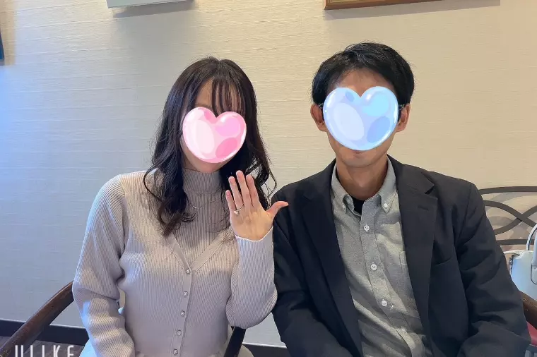 ご成婚カップルと式場見学へ
