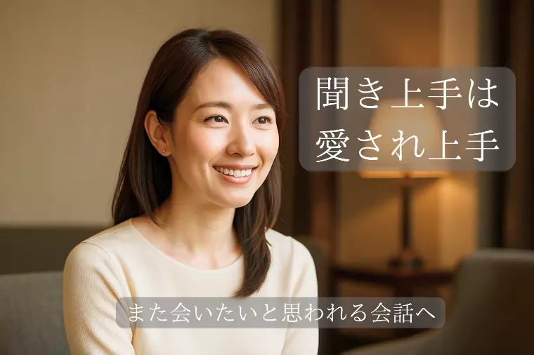 「また会いたい」と思われる会話のコツ3つ