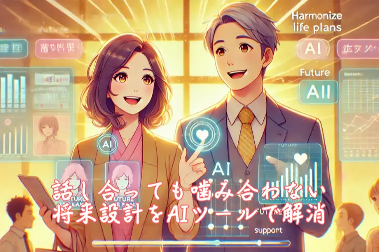 話し合っても噛み合わない将来設計をAIツールで解消