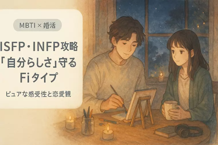 MBTI婚活！自分らしさを貫くFiタイプのピュアな恋愛観