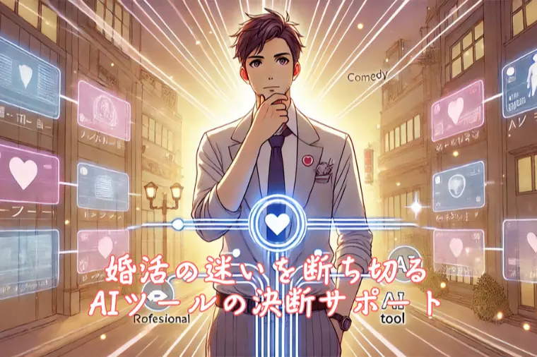 婚活の迷いを断ち切るAIツールの決断サポート