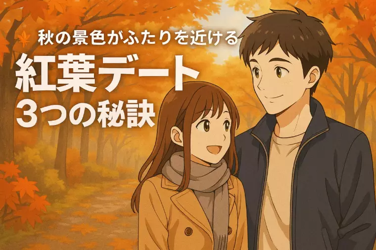 🍁秋の景色がふたりが近づける“紅葉デート”３つの秘訣