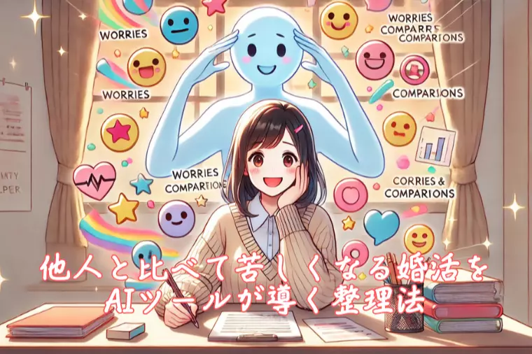 他人と比べて苦しくなる婚活をAIツールが導く整理法