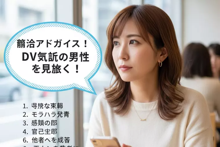 女性が選びたくないDV気質の男性を知る方法！