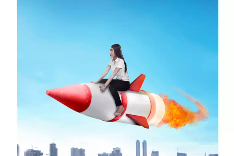 距離の縮め方がロケット級！？