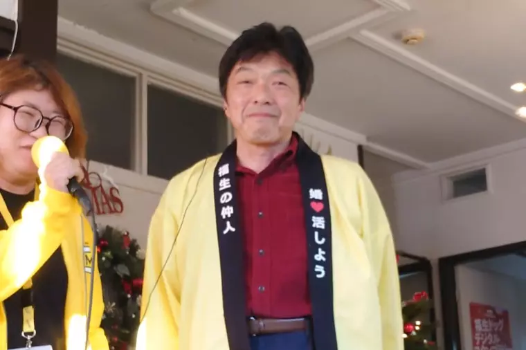 12/14（土）出会いイベント会場にラジオ取材が来た！