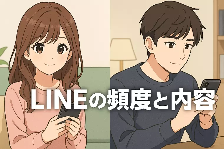長続きするカップルのLINE｜頻度と内容には共通点がある