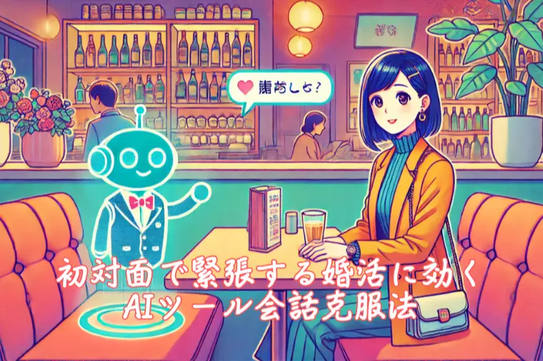 初対面で緊張する婚活に効くAIツール会話克服法
