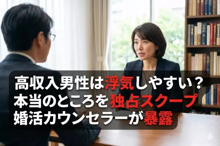 高収入男性は浮気しやすい？本当のところを暴露します！