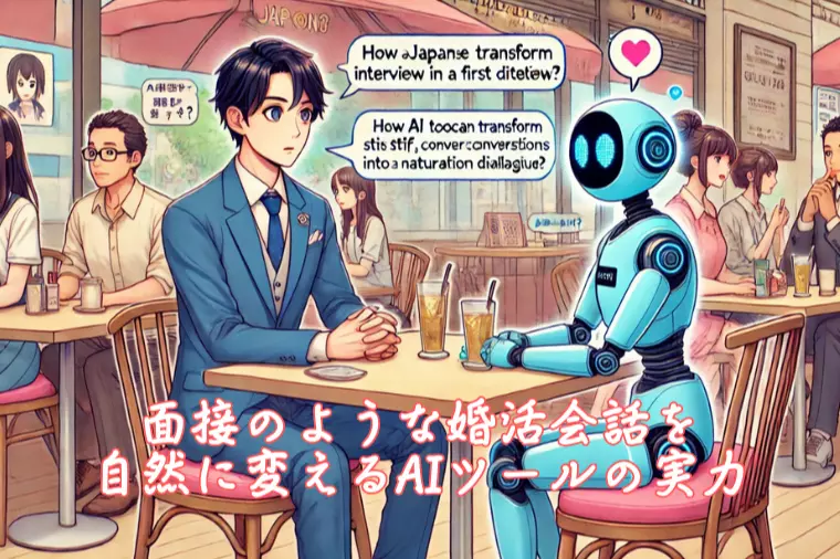 面接のような婚活会話を自然に変えるAIツールの実力