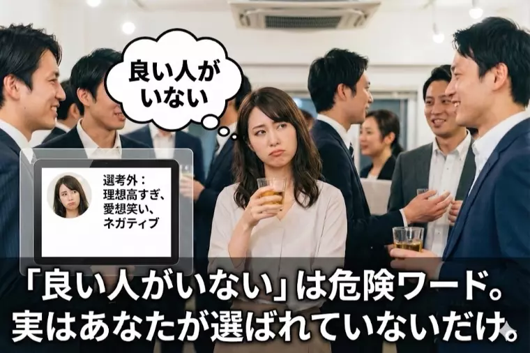 「良い人がいない」は危険ワード。