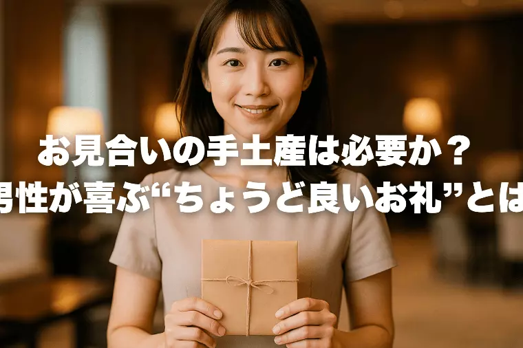 お見合いの手土産、好印象と悪印象の境界線