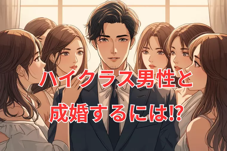 結婚相談所 名古屋でハイクラス男性と成婚するには⁉