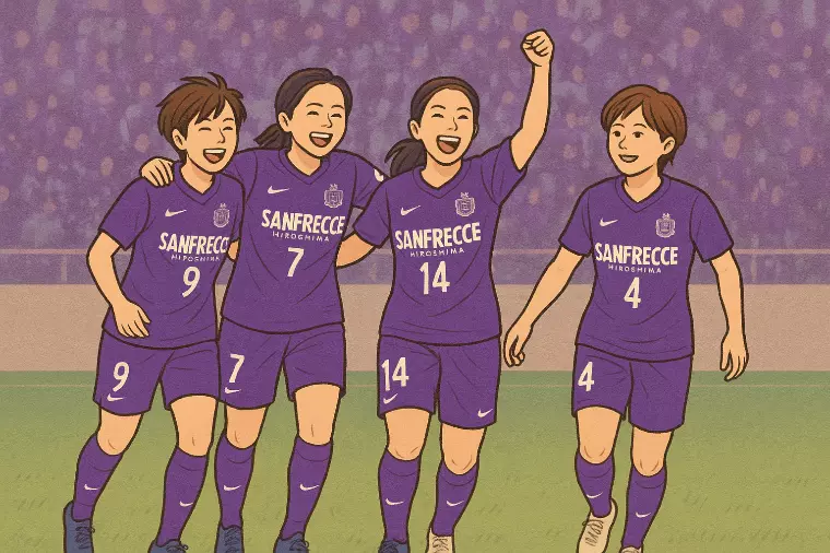 サンフレッチェ広島レジーナ、皇后杯ベスト4進出！