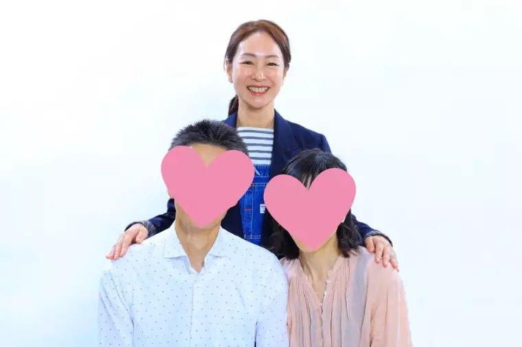 ご成婚Iさんご夫婦の記念撮影会