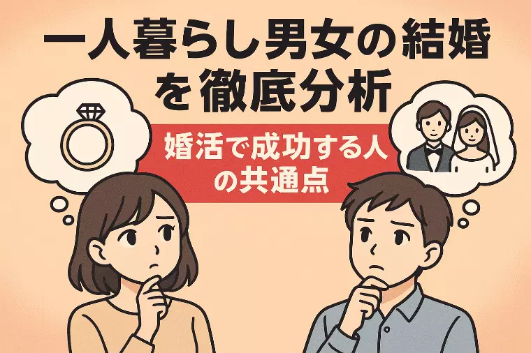 「結婚したい」と思う人は何％？最新調査から見える婚活成功