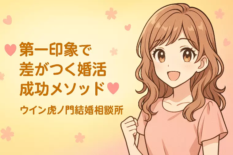 💕第一印象で差がつく婚活成功メソッド💕