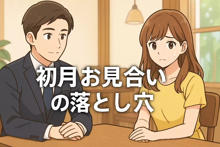 初月のお見合いペースを見誤ると活動は急に失速する