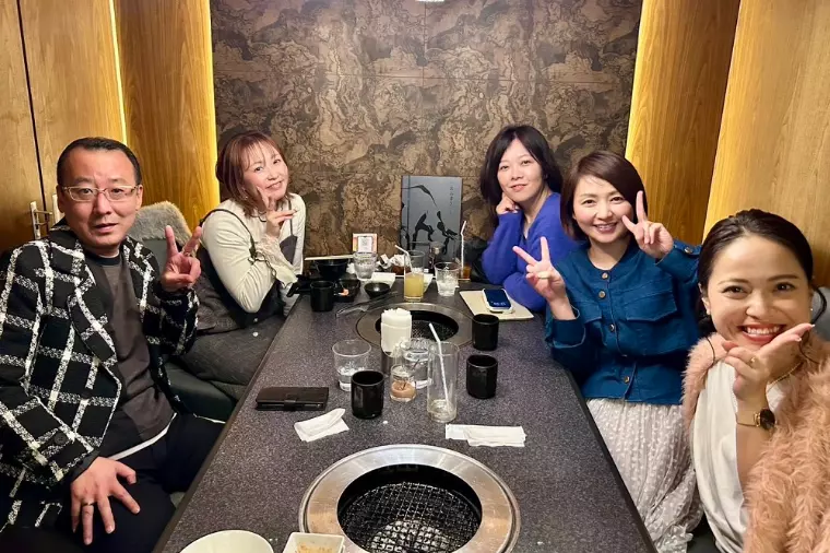 静岡県内カウンセラーとのランチで情報交換会