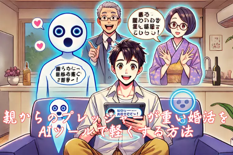 親からのプレッシャーが重い婚活をAIツールで軽くする方法