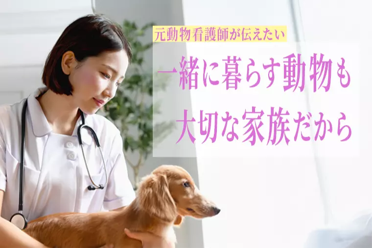 元動物看護師が伝えたい動物も家族と考える婚活